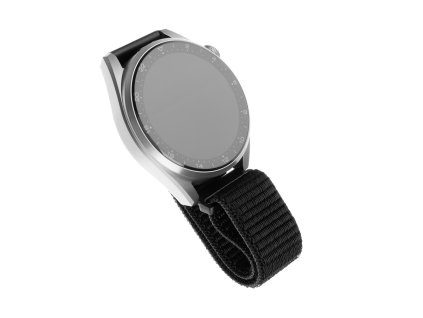 86535 fixed nylonovy remienok 20 mm samsung galaxy watch 4 5 active 2 huawei watch gt 3 42 mm gt 3 pro 43 mm cierny