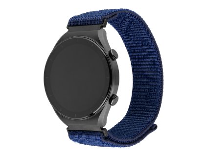 87255 fixed nylonovy sportovy remienok 22 mm huawei watch gt 2 46 mm gt 2 pro gt 3 pro 46 mm ultimate xiaomi watch s1 tmavomodry