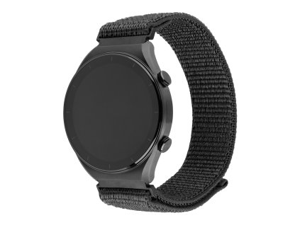 87243 fixed nylonovy sportovy remienok 22 mm huawei watch gt 2 46 mm gt 2 pro gt 3 pro 46 mm ultimate xiaomi watch s1 tmavosivy