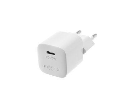 82434 fixed mini nabijacka do siete fixc20m c wh usb c power delivery 3 0 20w biela