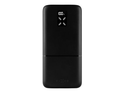 82575 fixed zen 30 powerbanka fixzen 30 bk 2 usb usb c 20w 30000mah lcd displej cierna