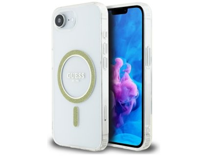87768 guess iml glitter circle magsafe obal na iphone 16e ciry