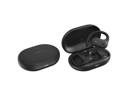 82710 havit bezdrotove sluchadla ows915 tws bluetooth 5 4 mikrofon enc ipx5 usb c 1000mah havit life app cierne
