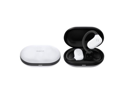 82707 havit bezdrotove sluchadla ows915 tws bluetooth 5 4 mikrofon enc ipx5 usb c 1000mah havit life app sive