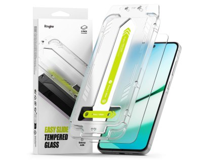 86559 ringke easy slide tvrdene sklo 2 ks pre samsung galaxy a36 5g priehladne