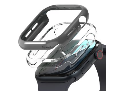 86136 ringke slim puzdro 2 ks pre apple watch 10 42 mm priehladne tmavosive