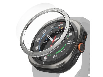 85686 ringke bezel styling dekoracny kruzok na samsung galaxy watch ultra 47mm strieborny