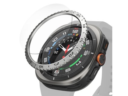 85689 ringke bezel styling dekoracny kruzok na samsung galaxy watch ultra 47mm strieborny