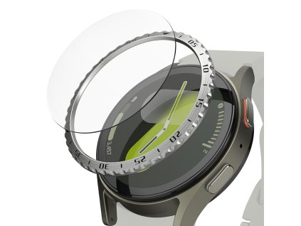 85680 ringke bezel styling dekoracny kruzok na samsung galaxy watch7 44mm strieborny vzor 5