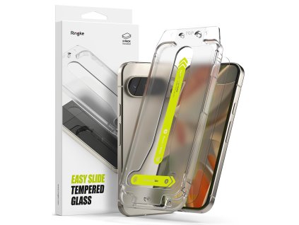 78213 ringke easy slide tvrdene sklo 2 ks pre google pixel 9 google pixel 9 pro priehladne