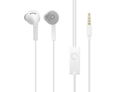81558 samsung ehs61asfwe originalne kablove sluchadla 3 5mm jack half in ear stereo mikrofon biele bulk