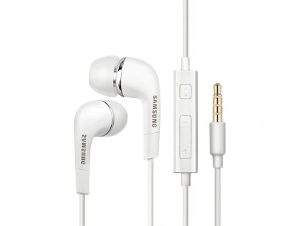 81546 samsung ehs64avfwe kablove sluchadla 3 5mm jack in ear mikrofon 1 2m biele bulk