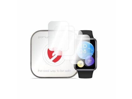 87177 smart protection premium classic ochranna folia 4 ks pre huawei watch fit 2 active edition priehladna