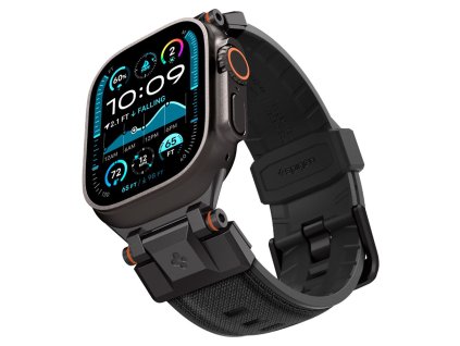 86223 spigen durapro armor remienok pre apple watch 1 10 se se 2 ultra ultra 2 42 44 45 46 49 mm cierny