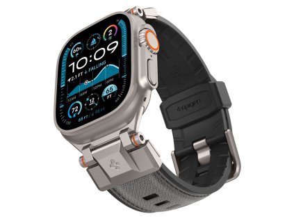 86232 spigen durapro armor remienok pre apple watch 1 10 se se 2 ultra ultra 2 42 44 45 46 49 mm sivy