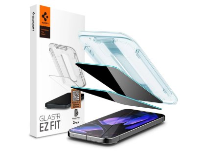 78369 spigen glas tr ez fit 2 ks privacy tvrdene sklo pre google pixel 9 pro xl