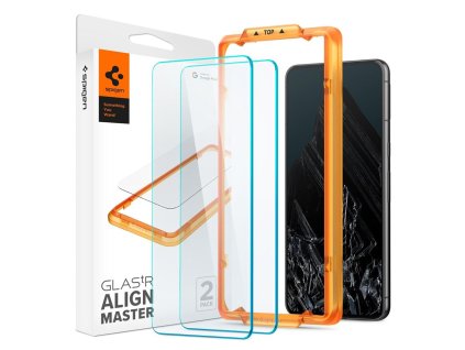 77616 spigen optik tr ez fit 2 ks ochranne sklo kamery pre google pixel 9 pro priehladne