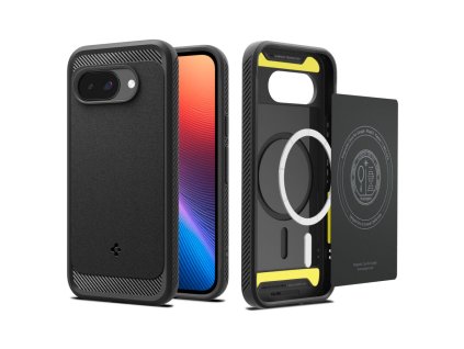 79284 spigen rugged armor magsafe puzdro pre google pixel 9a matne cierne
