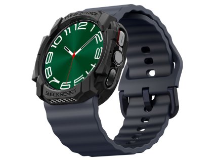 85782 spigen rugged armor odolne puzdro na samsung galaxy watch ultra 47mm cierne