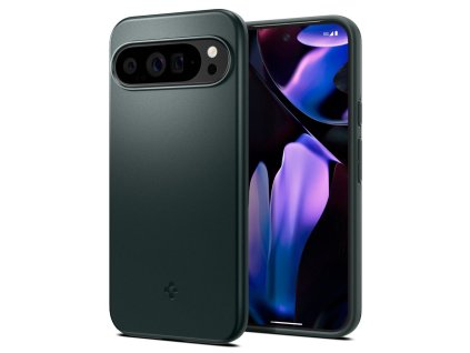 78981 spigen thin fit puzdro pre google pixel 9 pro xl abyss green