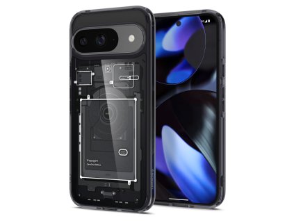 78963 spigen ultra hybrid zero one puzdro pre google pixel 9 9 pro matne cierne