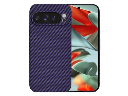 87576 techsuit carbonite fibershell odolny obal na google pixel 9 pro xl fialovy