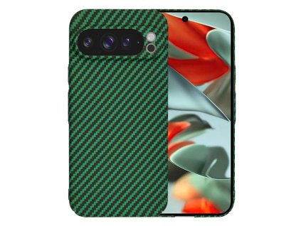 87582 techsuit carbonite fibershell odolny obal na google pixel 9 pro xl zeleny