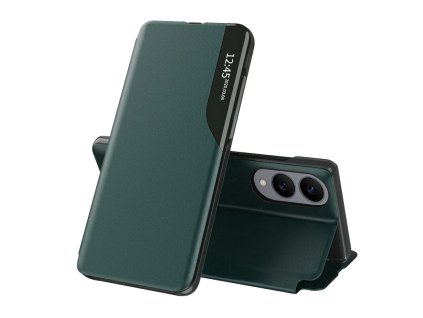 86574 techsuit efold series puzdro pre samsung galaxy s25 edge tmavozelene