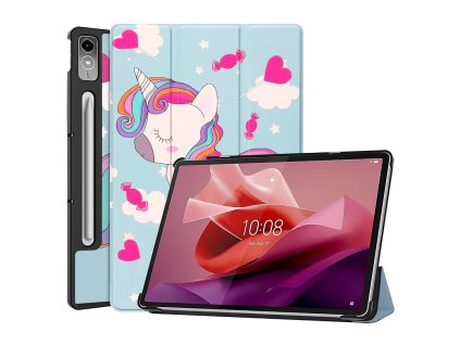 87345 6 techsuit foldpro puzdro pre lenovo tab p12 jednorozec