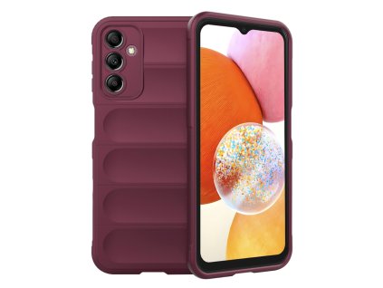 86742 techsuit magic shield puzdro pre samsung galaxy a14 4g a14 5g bordove