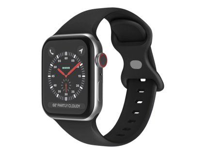 86019 techsuit watchband w031 remienok pre apple watch 1 10 se se 2 ultra ultra 2 42 44 45 46 49 mm cierny