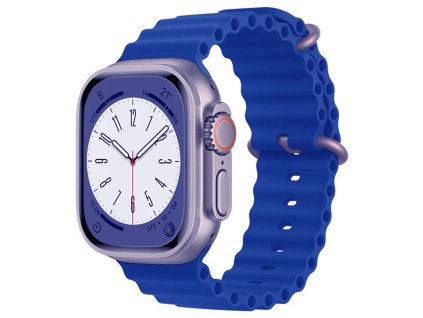 86085 techsuit watchband w038 remienok pre apple watch 1 10 se se 2 38 40 41 42 mm modry