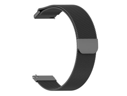 86985 techsuit watchband 18mm w009 remienok pre huawei watch gt 4 41 mm w1 honor watch s1 garmin venu 2s vivoactive 4s cierny