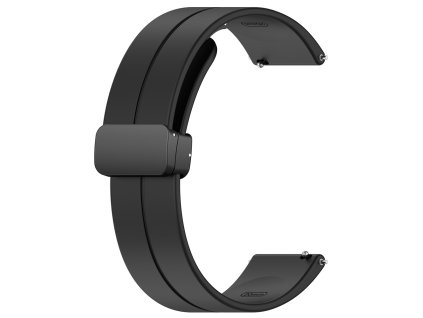 86376 techsuit watchband 20mm w011 remienok pre samsung galaxy watch 4 5 active 2 huawei watch gt 3 42 mm gt 3 pro 43 mm cierny