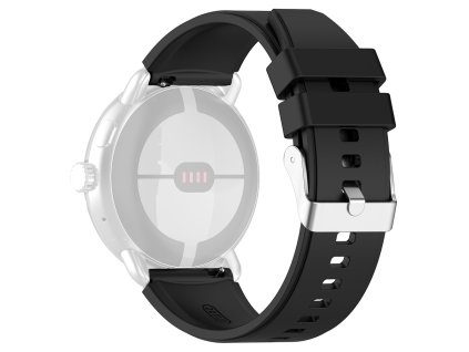 86367 techsuit watchband 20mm w026 remienok pre samsung galaxy watch 4 5 active 2 huawei watch gt 3 42 mm gt 3 pro 43 mm cierny
