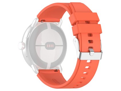 86373 techsuit watchband 20mm w026 remienok pre samsung galaxy watch 4 5 active 2 huawei watch gt 3 42 mm gt 3 pro 43 mm oranzovy
