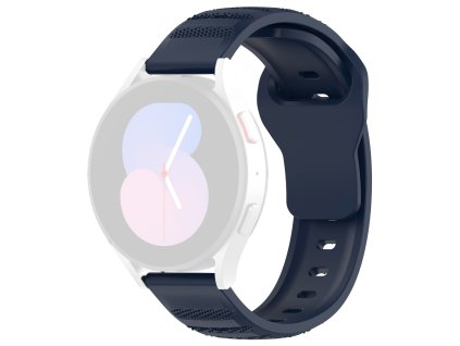 86454 techsuit watchband 20mm w050 remienok pre samsung galaxy watch 4 5 active 2 huawei watch gt 3 42 mm gt 3 pro 43 mm modry