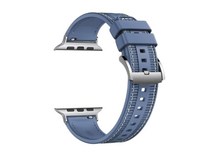 86064 techsuit watchband 35mm w051 remienok pre apple watch 1 10 se se 2 ultra ultra 2 42 44 45 46 49 mm tmavomodry