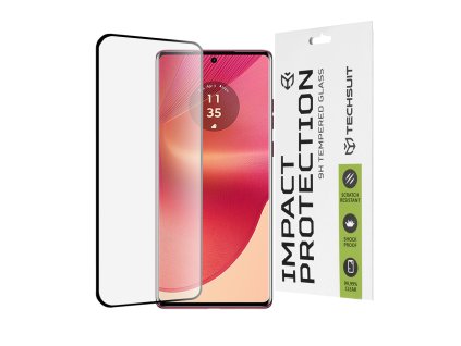 84747 techsuit 111d full cover full glue glass 3d zakrivene sklo pre motorola edge 50 fusion cierne
