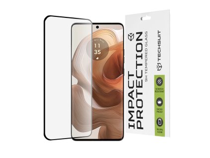 84744 techsuit 111d full cover full glue glass 3d zakrivene sklo pre motorola edge 50 ultra cierne