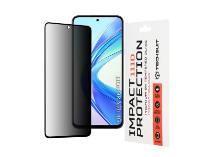79728 2 techsuit 111d privacy full glue tvrdene sklo pre honor x7b x7b 5g 90 smart cierne
