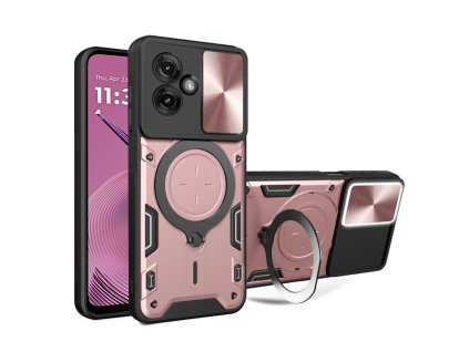 85035 techsuit camguard pro puzdro pre motorola moto g55 ruzovo zlate