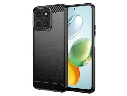 80523 techsuit carbon silicone puzdro pre honor 200 smart x7c cierne