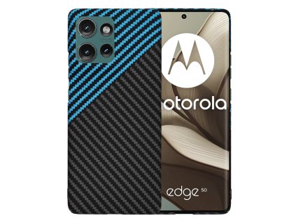 85167 techsuit carbonite fibershell puzdro na motorola edge 50 modre pulse