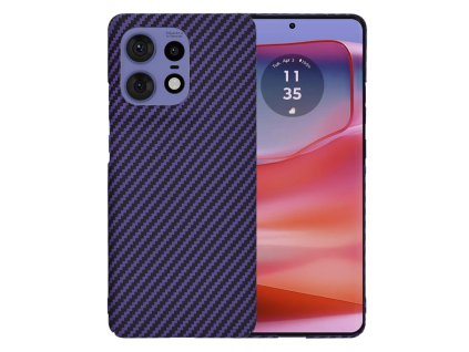 84411 techsuit carbonite fibershell puzdro na motorola edge 50 pro fialove