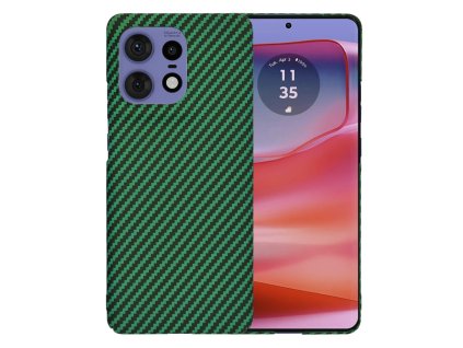 84501 techsuit carbonite fibershell puzdro na motorola edge 50 pro zelene