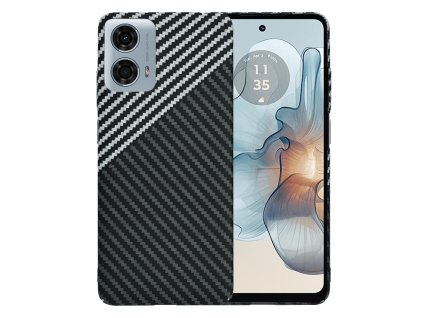 84495 techsuit carbonite fibershell puzdro na motorola moto g24 power tmavosive