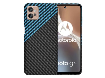 84648 techsuit carbonite fibershell puzdro na motorola moto g32 modre pulse