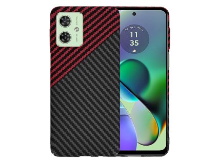 84609 techsuit carbonite fibershell puzdro na motorola moto g54 moto g54 power edition moto g64 cerveno cierne