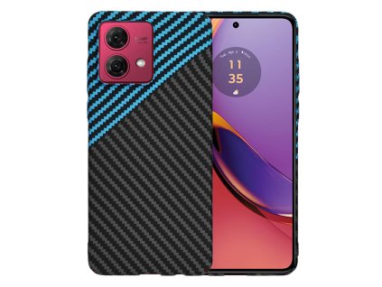 84621 techsuit carbonite fibershell puzdro na motorola moto g84 modre pulse